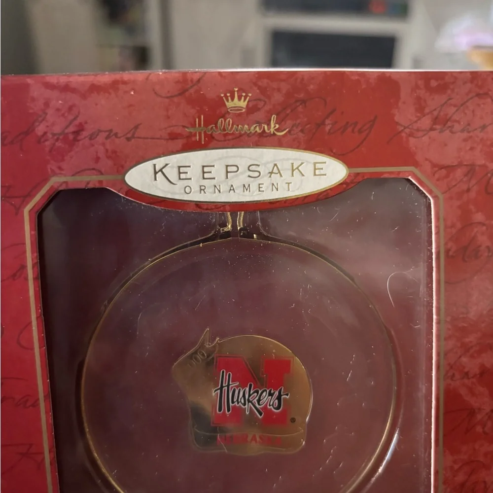 Hallmark Red Nebraska Ornament - Picture 4 of 15